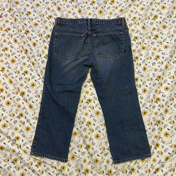 Abercrombie & Fitch Classic Blue Jean Capris Y2K - Picture 4 of 4